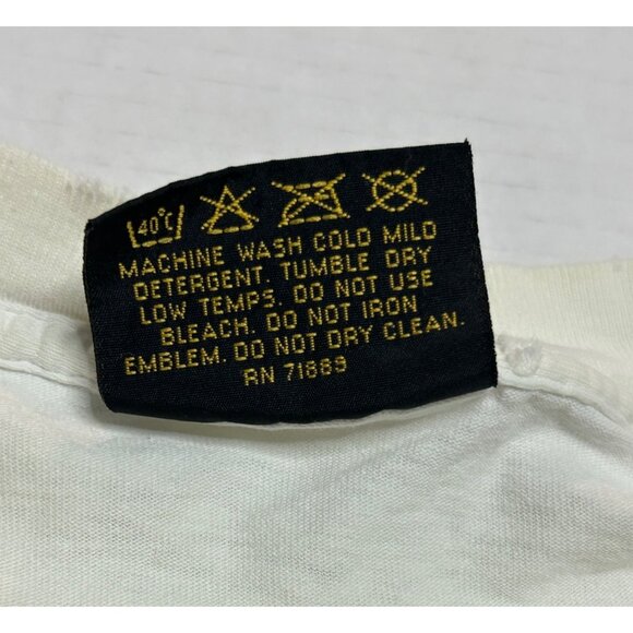 University Of Hawaii UH Vintage T Shirt Large Pure Magic Distressed Hole Rainbow - Picture 7 of 8